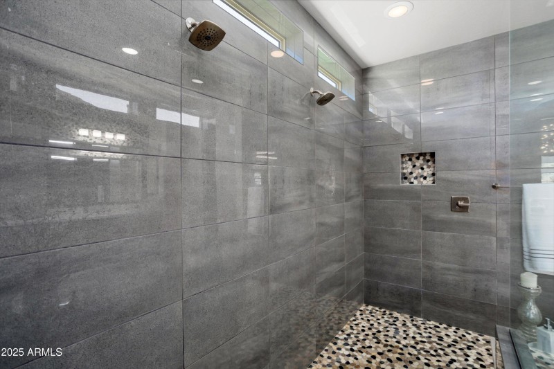 No-Step Shower at Primary Bathroom