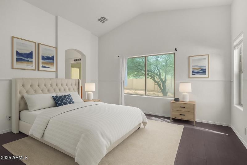 Serene Bedroom with Neutral Tones