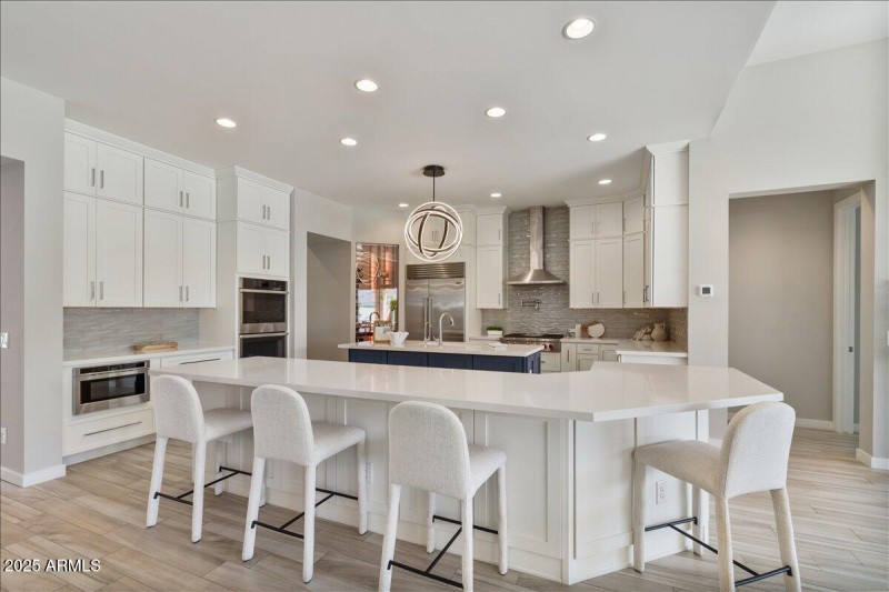 Wine Cellar Kitchen View
