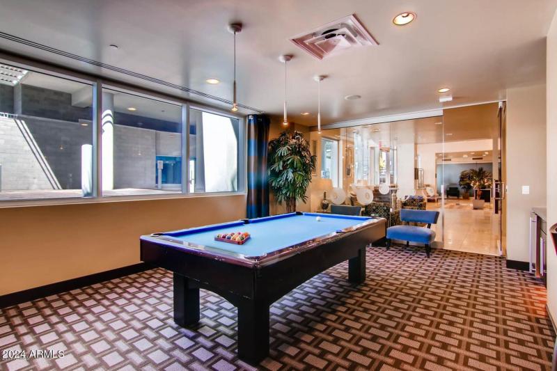 Club Pool Table Room 2