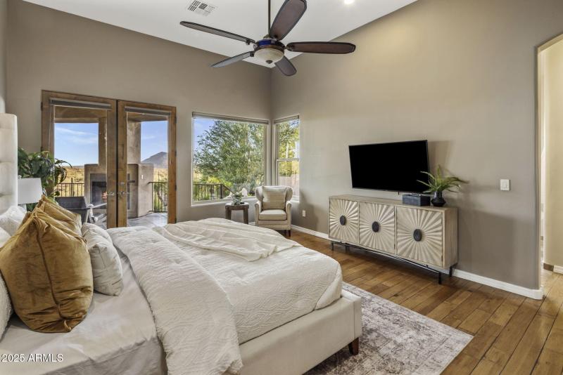 Primary bedroom view