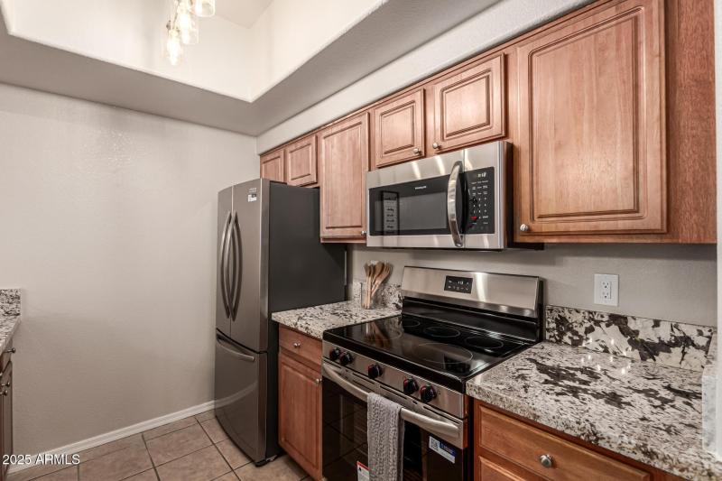 New Refrigerator & Range
