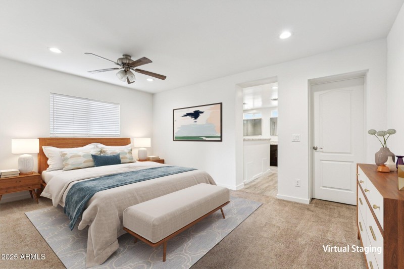 9832 master bedroom staged