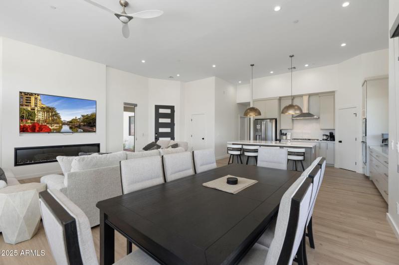 Main House Dining towards Living Room
