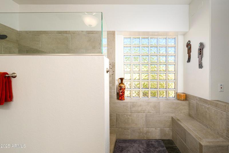 Upgraded Shower Area