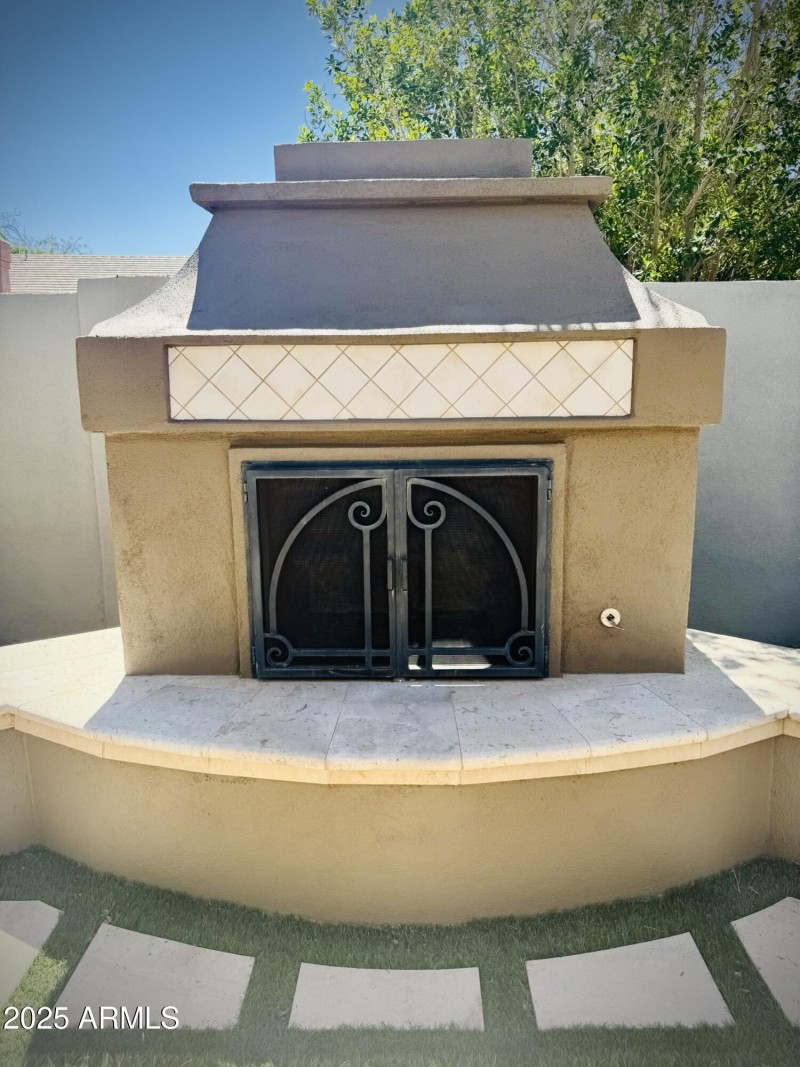Patio Fireplace