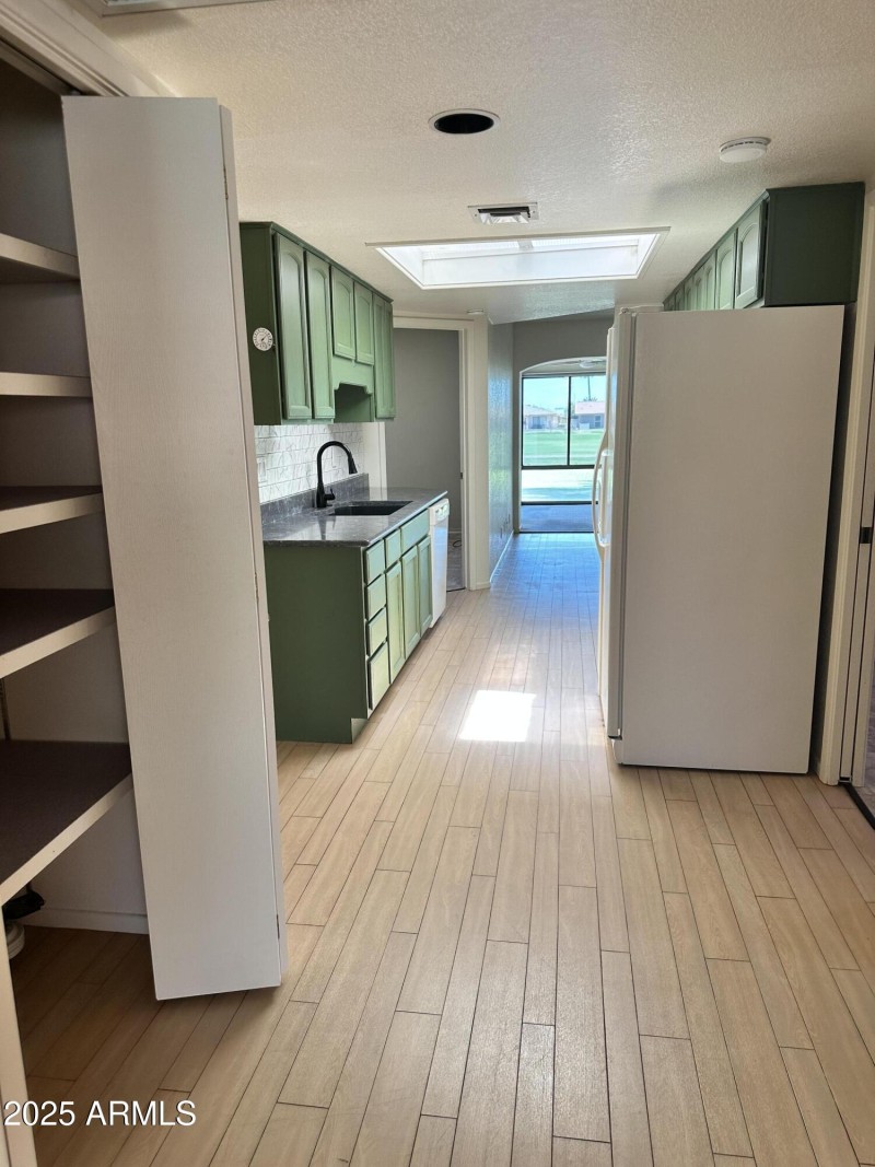 Pantry Closet and Kitchen