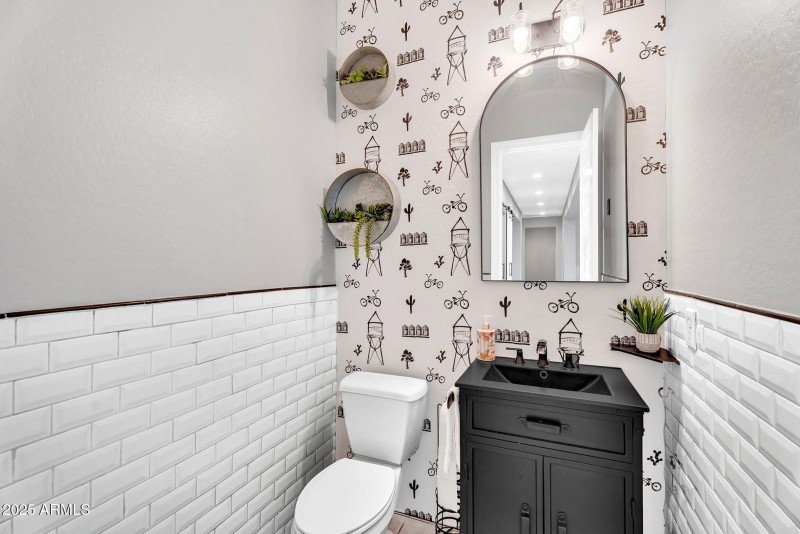 POWDER ROOM NEAR LIVING ROOM