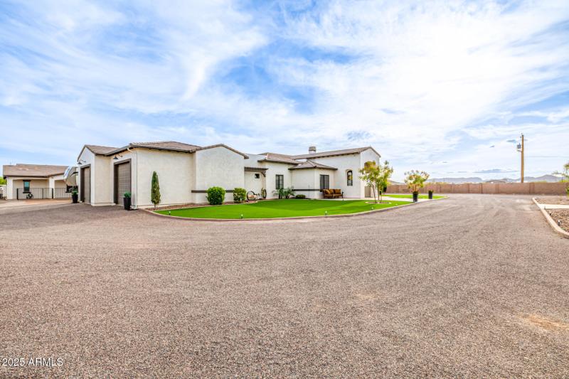 Front & Side of Home 2nd gate entrance
