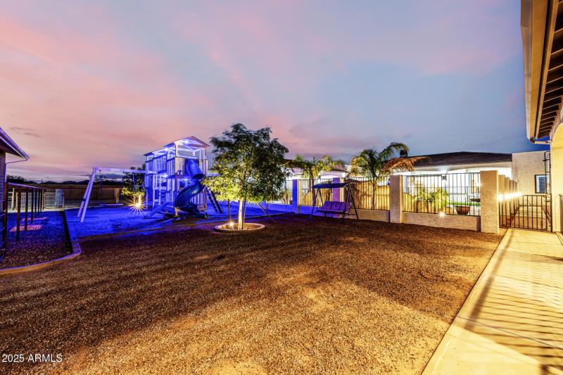 Guest Home View of Kids Plat Area