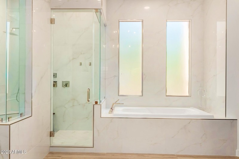 Primary Bath with Steam Shower