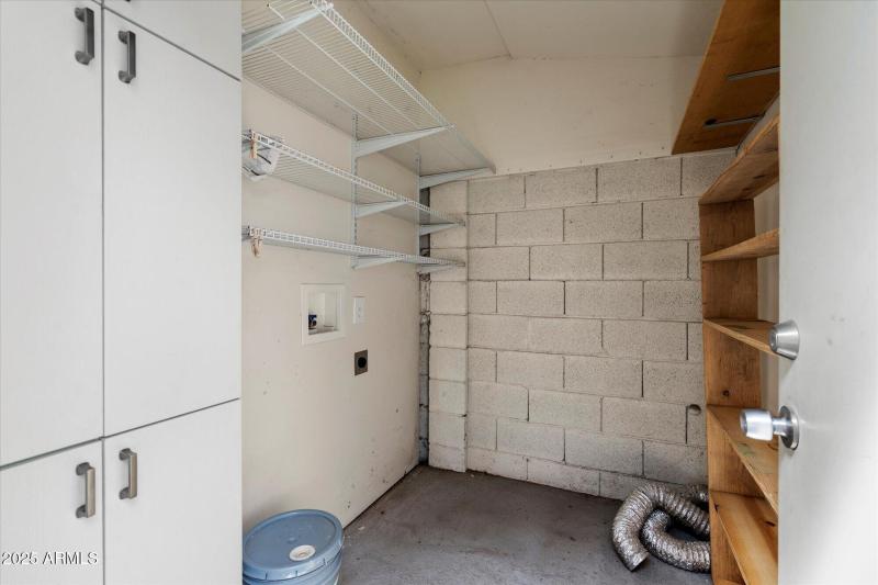 Laundry Room off back patio