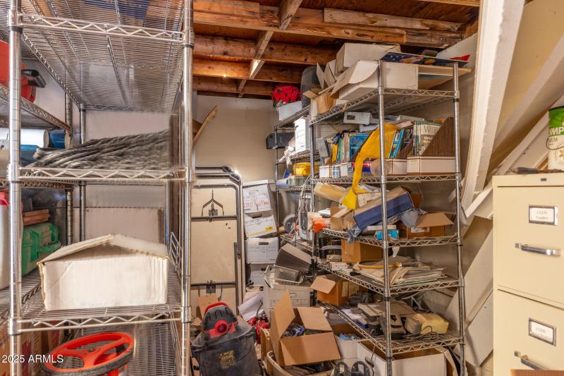 Storage Area Looking West