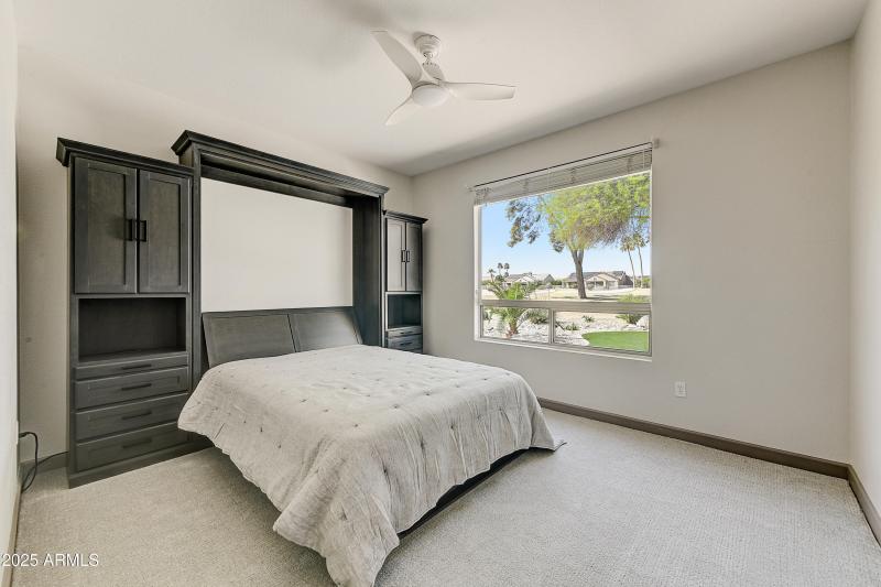 Guest Bedroom with Built-In Murphy