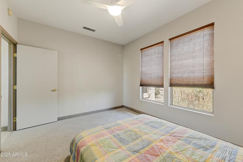 Guest Suite with Window Blinds