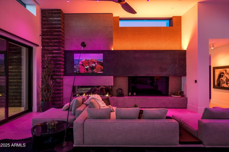 Ketra Lighting in Great Room