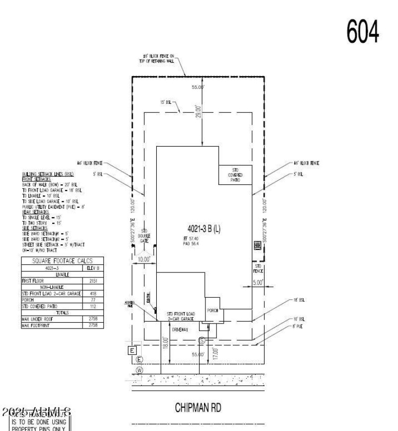Plot Plan