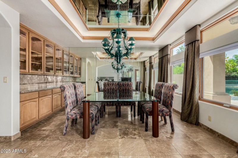 Formal Dining Room | Custom Chandelier