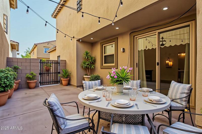 Outdoor Patio Virtually Staged
