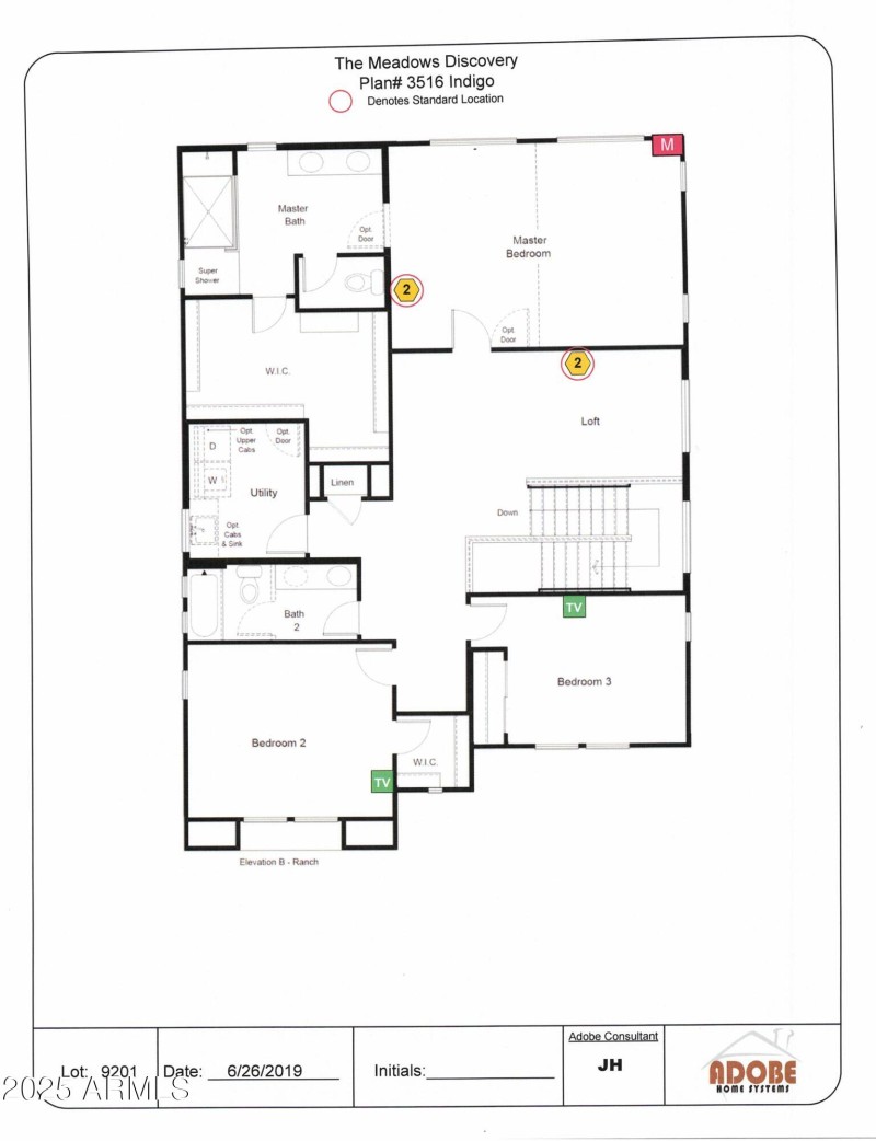 Floor Plan 2nd floor