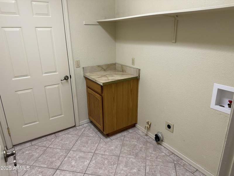 Inside laundry