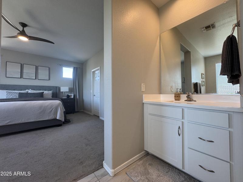 Ensuite with Double Vanities