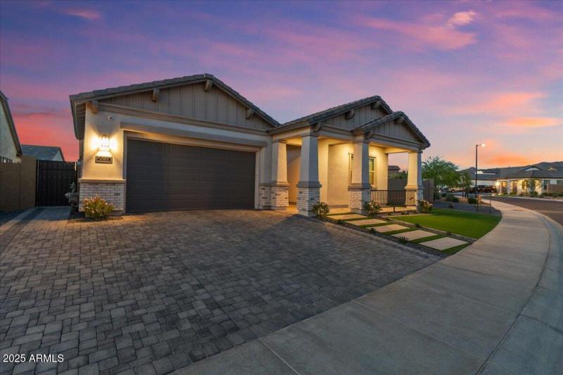 003-Front of home twilight