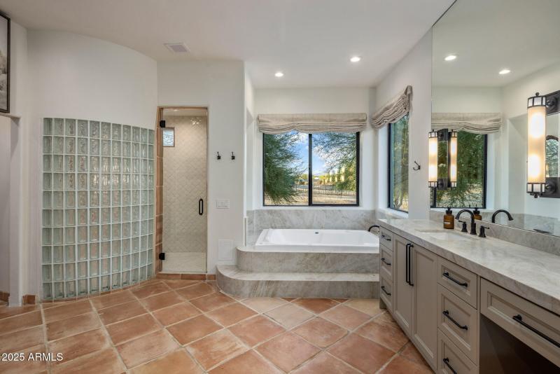 Master bathroom