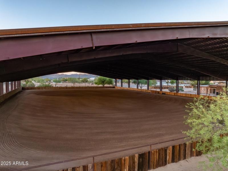 140' x 240' covered arena