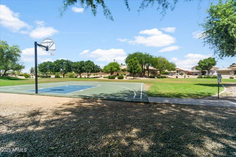 Basketball Court at Park