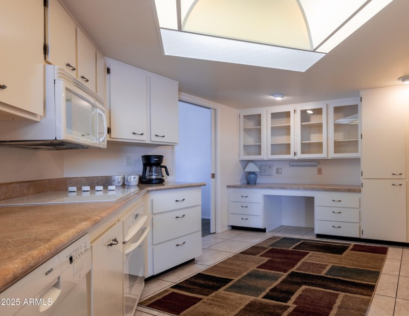 Built-in Desk & Pantry