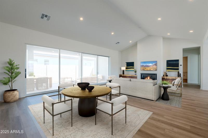 Virtually Staged Great Room