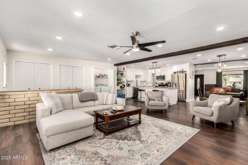 Living Room Facing Kitchen