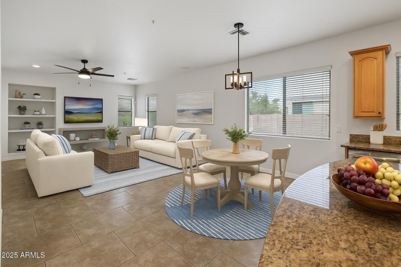 Modern Living and Dining Space