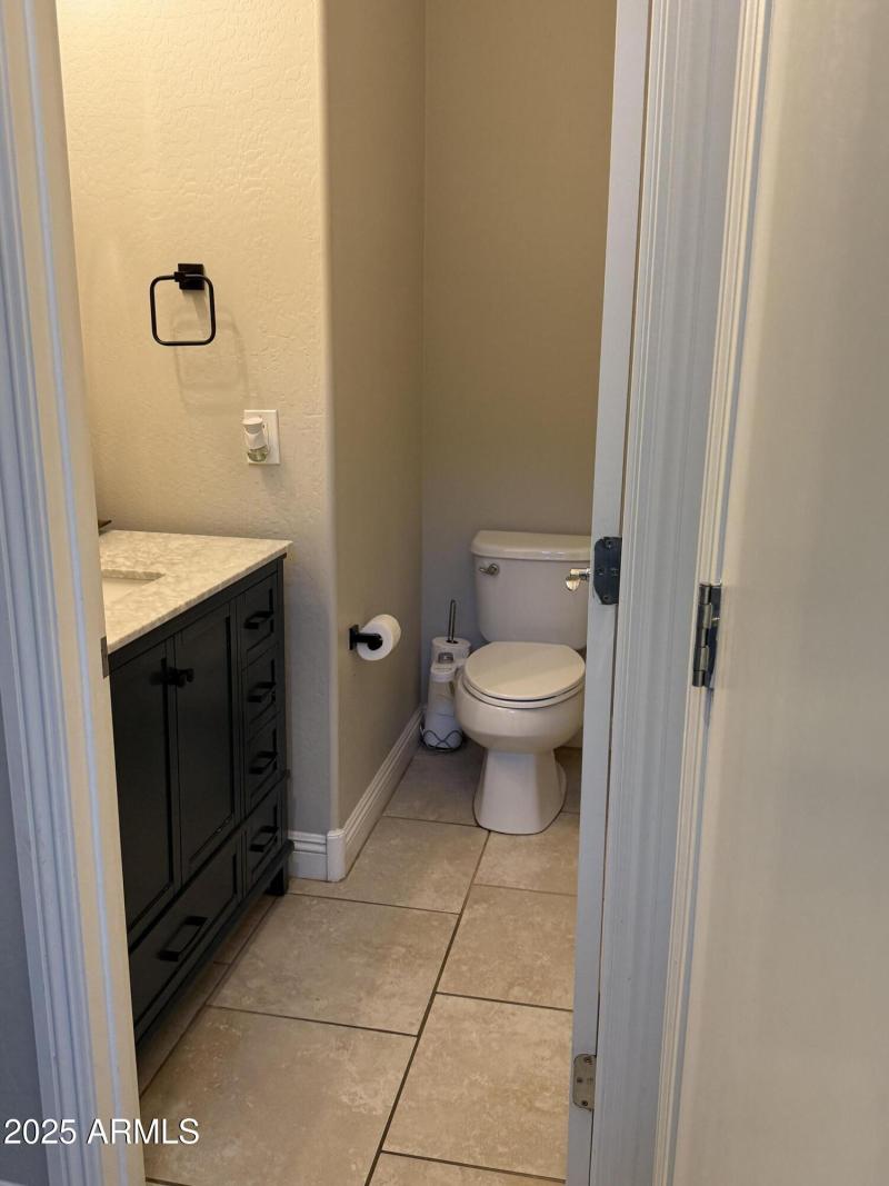 1/2 bath first floor