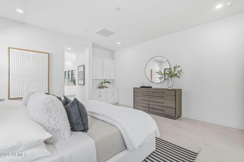 Primary Bedroom with Drybar