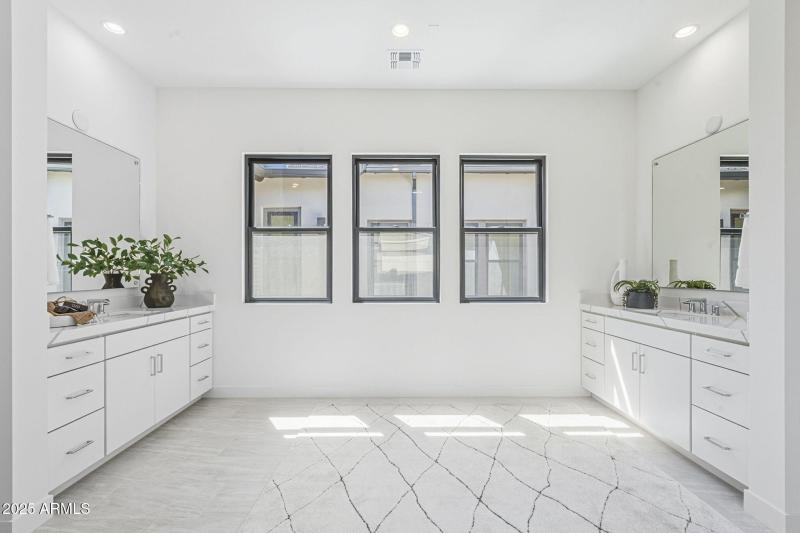 Primary Bath Dual Vanities