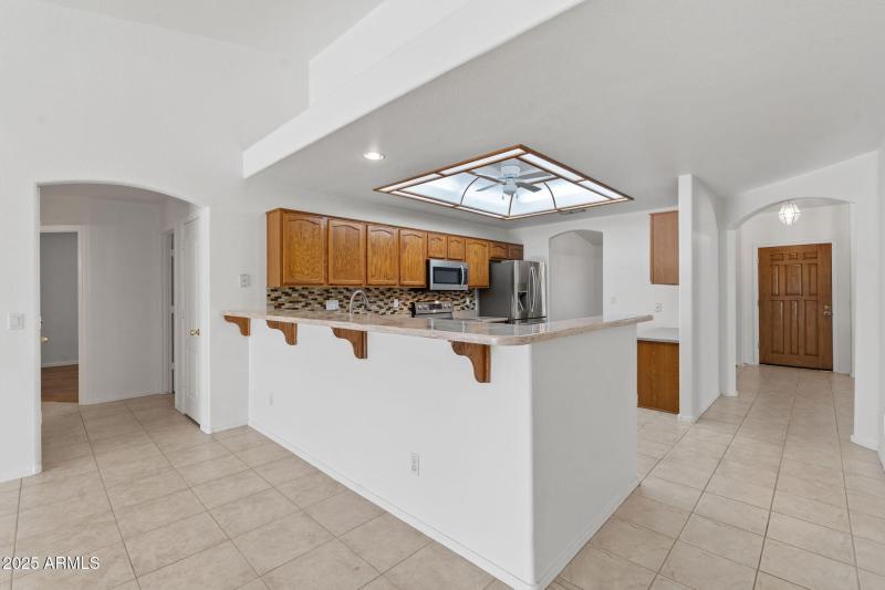 Centrally located Kitchen