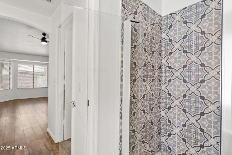 Separate Shower and Tub