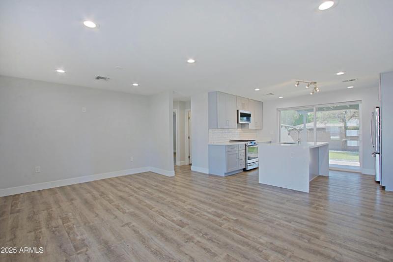 Great Room Opens to Kitchen