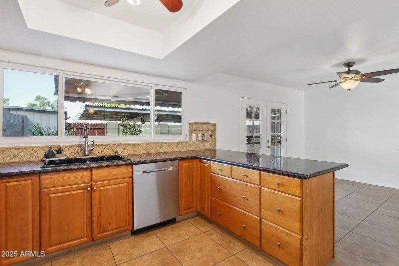 Updated Kitchen with Breakfast Bar