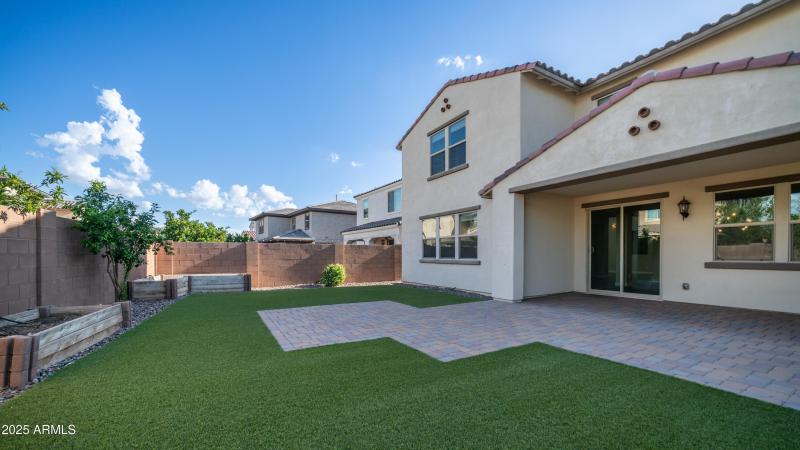 Extender Patio with Pavers