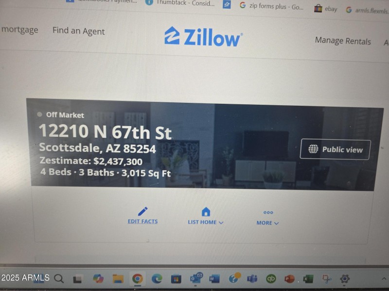 zillow 67 9-25 $2.450 value