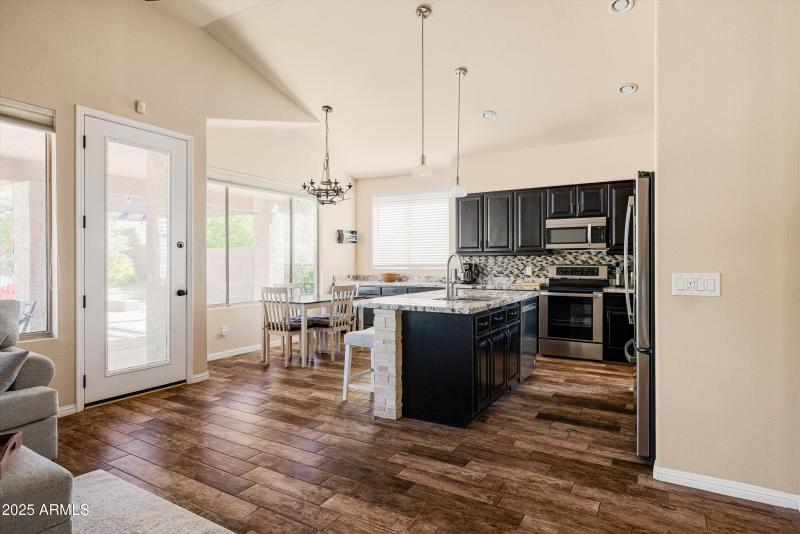 Upgraded Kitchen with Island