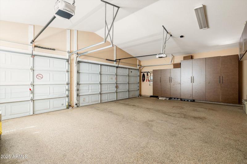 3 Car Garage with Storage