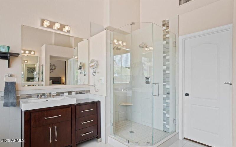 Primary Bath with Designer Finishes