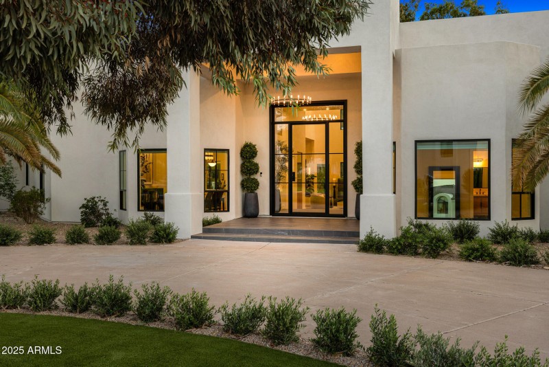 front of property_twilight