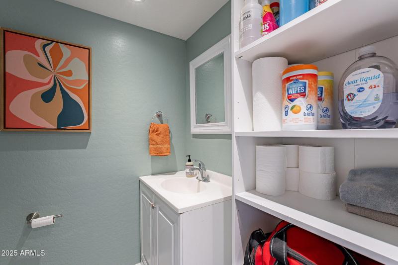 Downstairs half bathroom