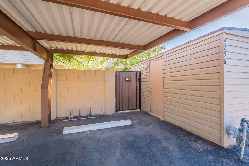 Carport & storage
