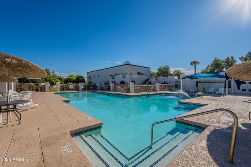 Large community pool